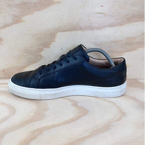 Greats Brooklyn - Royale 2.0 - Leather Sneakers - Black - Men's - 10.5 - Picture 4 of 9
